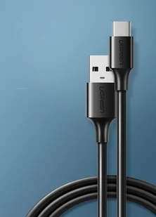 UGREEN kabel przewód USB - USB Typ C 2 A 1m czarny (60116) - Kable USB - miniaturka - grafika 2