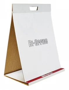 BI-OFFICE Flipchart-blok , samoprzylepny, 50x58,5cm, gładki GFL148303 - Tablice i flipcharty - miniaturka - grafika 2