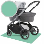 Akcesoria do wózków - Maty pod wózek dziecięcy 100x 70cm ochrona podłogi - miniaturka - grafika 1