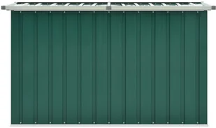vidaXL Skrzynia ogrodowa do przechowywania, zielona, 149x99x93 cm vidaXL - Skrzynie ogrodowe - miniaturka - grafika 3