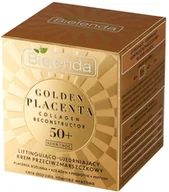 Kremy do twarzy - Bielenda Golden Placenta 50+ Liftingująco - Ujędrniający Krem przeciwzmarszczkowy na dzień i noc 50ml 132519 - miniaturka - grafika 1