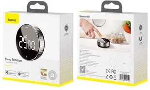 Baseus Baseus Heyo Rotation | Stoper kuchenny minutnik timer cyfrowy magnetyczny ACDJS-01 - Zegary - miniaturka - grafika 16