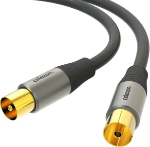 Celexon Professional Line IEC TV kabel antenowy - 1.5m - Kable - miniaturka - grafika 2