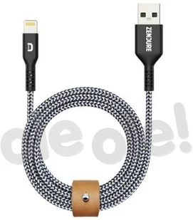 Zendure Zendure pleciony nylonowy kabel 1m czarny - Kable USB - miniaturka - grafika 2