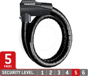 Zabezpieczenia do roweru - Trelock PK 560/100/26 Zapięcie kablowe, black 1000mm 2020 Linki rowerowe 8004870 - miniaturka - grafika 1