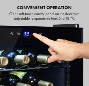 Klarstein HEA-Shiraz 20 slim - Chłodziarki do wina - miniaturka - grafika 7