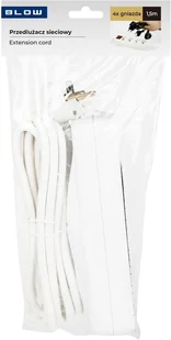 Blow PRZEDŁ.SIEC.PR-470P 1,5M 4GU 3X1,5MM 5900804082408 - Listwy zasilające - miniaturka - grafika 2