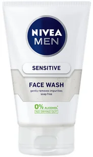 NIVEA NIVEA MEN Żel do mycia twarzy Sensitive  100ml SO_73975 - Kosmetyki do pielęgnacji twarzy męskie - miniaturka - grafika 3