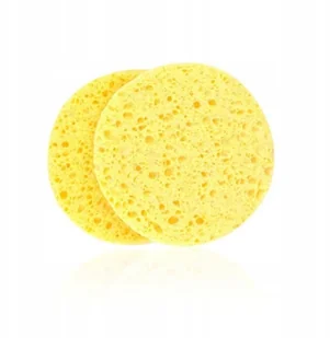 Gąbka do demakijażu z celulozy 2 sztuki - Akcesoria do oczyszczania twarzy - miniaturka - grafika 3