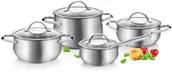 Garnki - Tescoma Zestaw garnków HARMONY 8 elementów - miniaturka - grafika 1