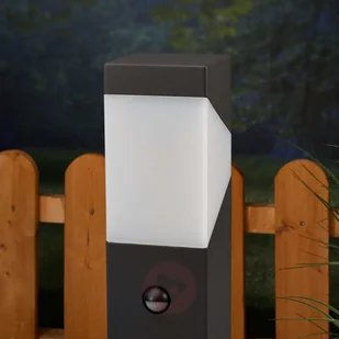 Lampenwelt LED Lampa na cokół Kiran z czujnikiem ruchu - Lampy ogrodowe - miniaturka - grafika 2
