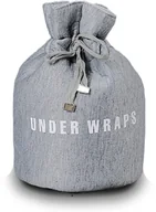 Kosmetyczki, organizery i kuferki - Damska Kosmetyczka Worek Szarość Wysoka Wraps - miniaturka - grafika 1