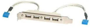 StarTech 4 porty USB 2.0 USBPLATE4 - Tuning komputera - akcesoria - miniaturka - grafika 2