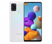 Telefony komórkowe - Samsung Galaxy A21s 32GB Dual Sim Biały - miniaturka - grafika 1