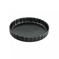 Formy do ciast - Kuchenprofi ceramiczna forma na tartę śred 28 cm czarna KU-0712021028 - miniaturka - grafika 1