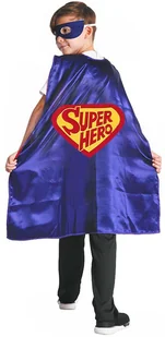 GoDan Pelerynka dla dzieci, Super Bohater - Stroje karnawałowe - miniaturka - grafika 3