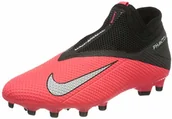 Piłka nożna - NIKE Nike Unisex Phantom Vsn 2 Academy Df Fg/Mg buty do piłki nożnej, czerwony - Czerwony laser Crimson Metallic Silver 606-36 EU - miniaturka - grafika 1