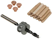 Kołki - WOLFCRAFT Zestaw do połączeń kołkowych 10 mm - miniaturka - grafika 1