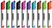 Markery do tablic - Kores Whiteboard Marker K marker xw1, końcówka okrągła, 10er Kabura M20800 - miniaturka - grafika 1