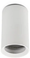 Oprawy, klosze i abażury - v-tac Oprawa V-TAC Aluminiowa GU10 Okrągła Natynkowa Tuba Biała 60x100mm VT-807 - miniaturka - grafika 1