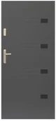 Drzwi zewnętrzne - Drzwi zewnętrzne Prado 90 prawe antracyt D/T55/P/A/80P - miniaturka - grafika 1