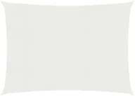 Parasole ogrodowe - vidaXL Żagiel przeciwsłoneczny, 160 g/m, biały, 3,5x5 m, HDPE vidaXL - miniaturka - grafika 1