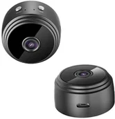 Minikamery i aparaty szpiegowskie - Techonic KAMERA mini szpiegowska bezprzewodowa USB A9 (czarna) WEB CAM MINI A9 - miniaturka - grafika 1