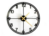 Zegary - DECOlicious.pl Zegar na ścianę MONOdigits DECOZ34 - miniaturka - grafika 1