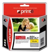 Tusze zamienniki - Printé tusz AC551XLY zamiennik Canon CLI-551YXL żółty AC551XLY - miniaturka - grafika 1