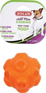 Zolux Piłka kauczukowa z dźwiękiem 9,5 cm Dostawa GRATIS od 99 zł + super okazje - Zabawki dla psów - miniaturka - grafika 4