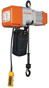 Unicraft 443 322 DOSTAWA GRATIS! 32268929 Elektryczna wciągarka łańcuchowa hakowa z elektycznym wózkiem udźwig 2 T wysokość podnoszenia 6m szerokość szyny 74-180mm) 68929-uniw - Wciągarki - miniaturka - grafika 2