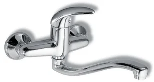 Ferro METALIA Bateria umywalkowa/zlewozmywakowa ścienna 150 mm chrom 55070,0 - Baterie umywalkowe Ferro METALIA Bateria umywalkowa/zlewozmywakowa ścienna 150 mm chrom 55070,0 - Baterie umywalkowe - miniaturka - grafika 1