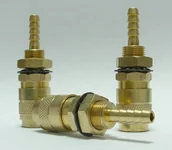 Akcesoria spawalnicze - SZYBKOZŁĄCZKA-WTYK NA WĄŻ FI 6 - miniaturka - grafika 1