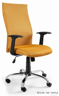 Fotel biurowy, krzesło biurowe Unique Krzesło Black on Black - Fotele i krzesła biurowe - miniaturka - grafika 5