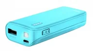 Powerbanki - Trust Primo Powerbank 4 400 neonowy niebieski (22057) - miniaturka - grafika 1