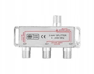 Spliter F 3W do Tv satelitarnej. - Akcesoria TV-SAT - miniaturka - grafika 2