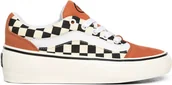 Trampki damskie - Vans obuwie damskie SHAPE NI CHECKERBOARD) Sunburn/Marshmallow - miniaturka - grafika 1