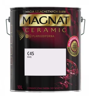 Magnat Farba do ścian i sufitów CERAMIC 10 l Biały - Farby wewnętrzne - miniaturka - grafika 3