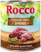 Mokra karma dla psów - Rocco Edycja limitowana Wiosenne Menu jagnięcina z zieloną fasolką 24 x 800 g - miniaturka - grafika 1