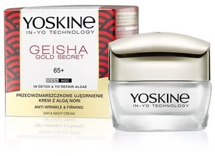 Yoskine DAX Geisha Gold Secret 65+ Krem przeciwzmarszczkowe ujędrnienie na dzień i noc 50ml 114224 - Kremy do twarzy - miniaturka - grafika 2