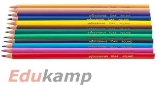 Toma Kredki ołówkowe elastyczne Zębozaurus 12 kolorów - Kredki, ołówki, pastele i pisaki - miniaturka - grafika 3