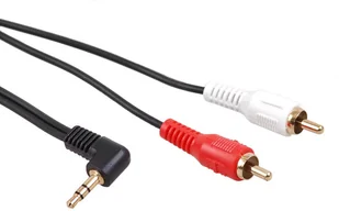 Maclean Kabel Mini jack 3.5mm kątowy 2RCA 15m MCTV-828 - Kable - miniaturka - grafika 2