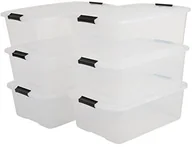 Pudła i pojemniki do przechowywania - Iris pudełko do przechowywania zestaw -częściowy firmy system porządkowania narzędzi, stos Bare z handlu, pudełko z tworzywa sztucznego z pokrywką, przezroczysty 107086 - miniaturka - grafika 1