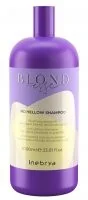 Inebrya Blondesse No Yellow szampon do włosów siwych i rozjaśnianych 1000ml - Szampony do włosów - miniaturka - grafika 2