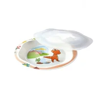 Zestawy naczyń dla dzieci - Tescoma Talerz z pokrywką DINO, 22 cm, - miniaturka - grafika 1