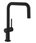 Baterie kuchenne - Hansgrohe Talis M54 Bateria kuchenna czarny mat 72844670 - miniaturka - grafika 1