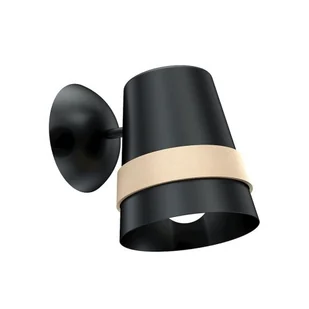 Milagro Venezia kinkiet 1-punktowy czarny MLP5449 - Lampy ścienne - miniaturka - grafika 2