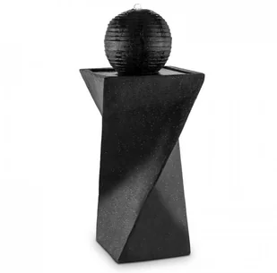 Blumfeldt Fontanna Fontanna kulowa Panel słoneczny 200 l/h LED Bazalt SOL1-Schönbrunn - Fontanny ogrodowe - miniaturka - grafika 2