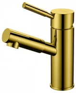 Baterie umywalkowe - Blue Water bateria umywalkowa z wyciąganą wylewką Denver DEN-BUP.060 złota - miniaturka - grafika 1