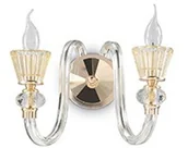 Lampy ścienne - Ideal Lux Lampa Ścienna Strauss Ap2 140599 Średnica Wys. 23,0 - miniaturka - grafika 1